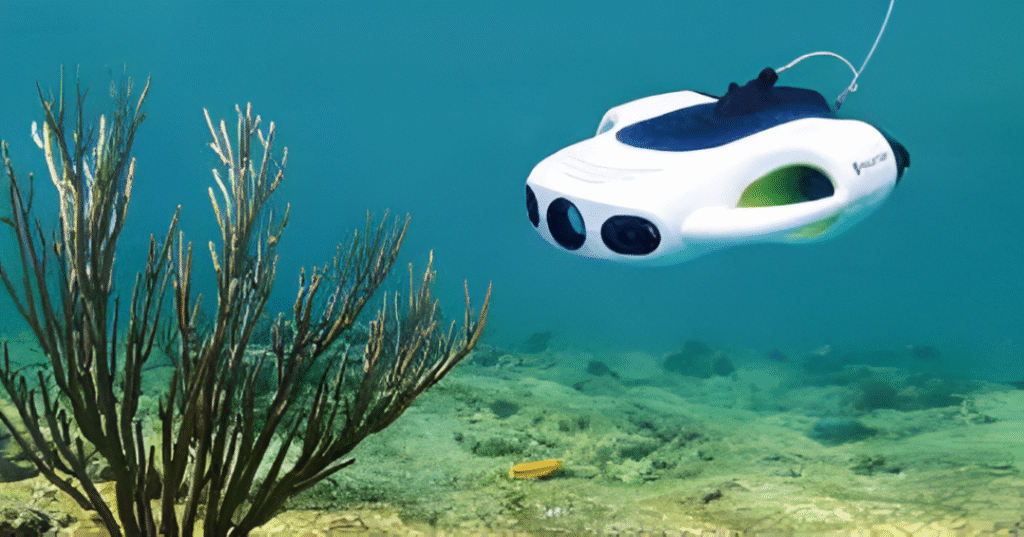 AquaVision Zoom Pro bajo el agua